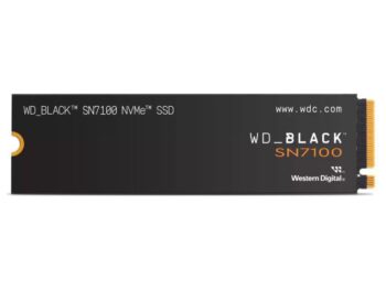 WD 1TB M.2 NVMe SSD Gen4 WDS100T4X0E SN7100 Black
