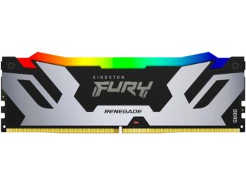 KINGSTON DIMM DDR5 32GB (2x16GB kit) 8000MT/s KF580C38RSAK2-32 FURY Renegade Silver RGB XMP