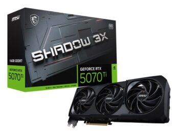 MSI RTX 5070 Ti 16G 256bit RTX 5070 Ti 16G SHADOW 3X OC