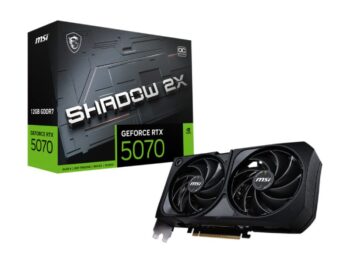 MSI nvidia RTX 5070 12G 192bit RTX 5070 12G SHADOW 2X OC