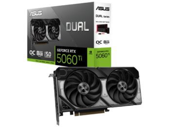 ASUS GeForce RTX 5060 Ti 8GB 128bit DUAL-RTX5060TI-O8G