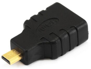 E-GREEN Adapter Micro HDMI (M) - HDMI (F) crni