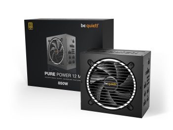 BeQuiet Pure Power 12M 850W Gold BN344 ATX3.0 Modularno