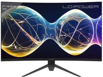 Monitor 27" LC Power LC-M27-FHD-165-C-V3 FullHD 165Hz Curved