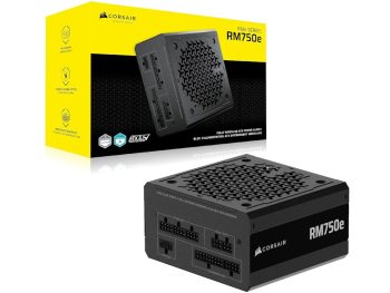 CORSAIR RM750e 750W/ATX 3.1/PCIe 5.1/80+GOLD/modularno/CRNA